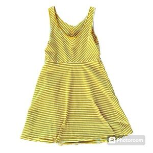 Old Navy Mustard Yellow Girls Tank Dress 8 (M)